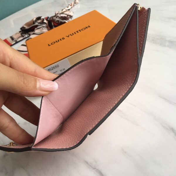 Louis Vuitton Zoe Wallet Tourterelle Pink For Women, Women's Wallet 3.7in/9.5cm LV