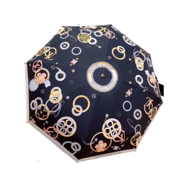 LV Folding Umbrella Trunks Lags Black