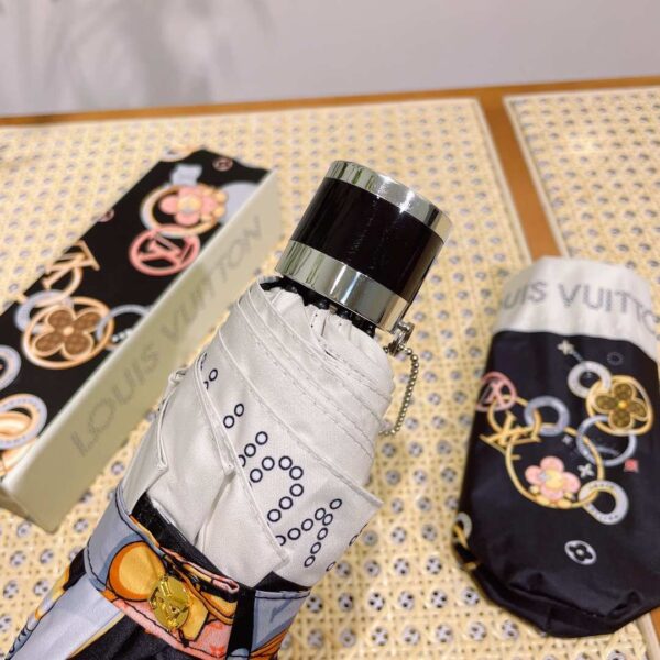 LV Folding Umbrella Trunks Lags Black