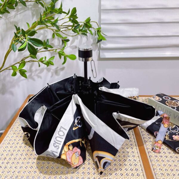 LV Folding Umbrella Trunks Lags Black