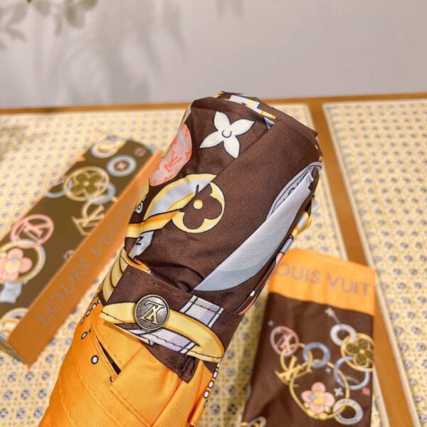 LV Folding Umbrella Trunks Lags Brown