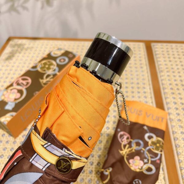 LV Folding Umbrella Trunks Lags Brown