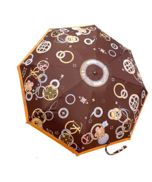 LV Folding Umbrella Trunks Lags Brown