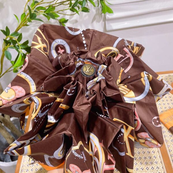 LV Folding Umbrella Trunks Lags Brown