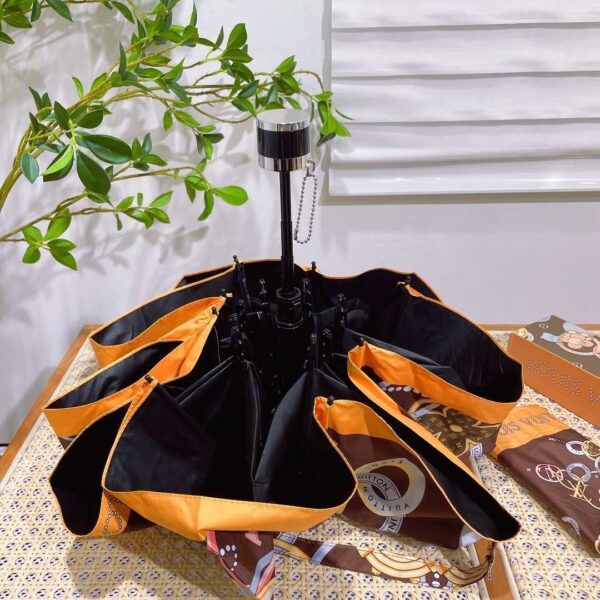 LV Folding Umbrella Trunks Lags Brown