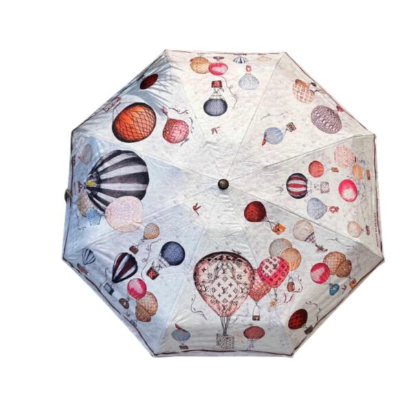 LV Folding Umbrella With Balloon Multicolor