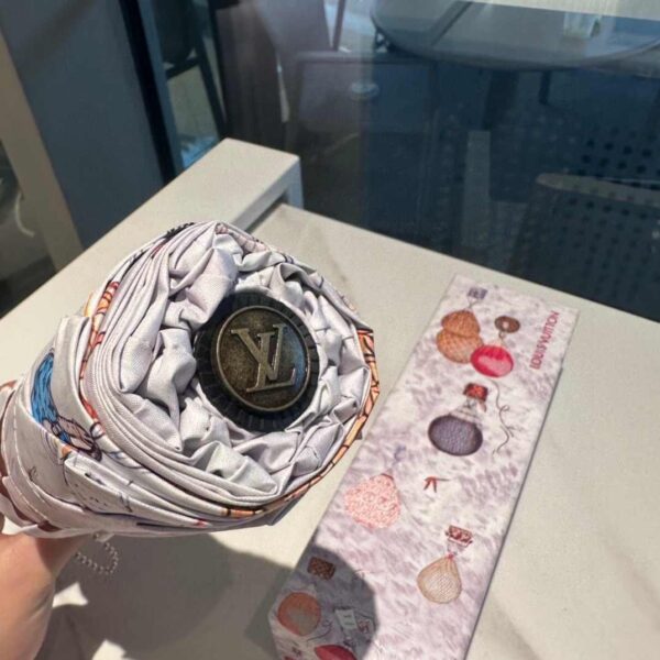 LV Folding Umbrella With Balloon Multicolor