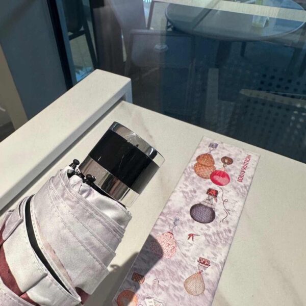 LV Folding Umbrella With Balloon Multicolor