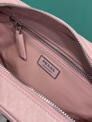 Medium Antique Nappa Top Handle Bag In Green/Pink For Women 9.5 in/ 24cm 1BB092_UVL_F0092_V_T2O