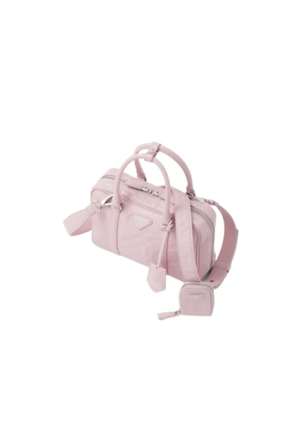 Medium Antique Nappa Top Handle Bag Pink For Women 1BB092_UVL_F0E18_V_T2O