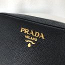 Medium Camera Bag With Gold Tone Hardware In Black For Women 8.6in/ 22cm