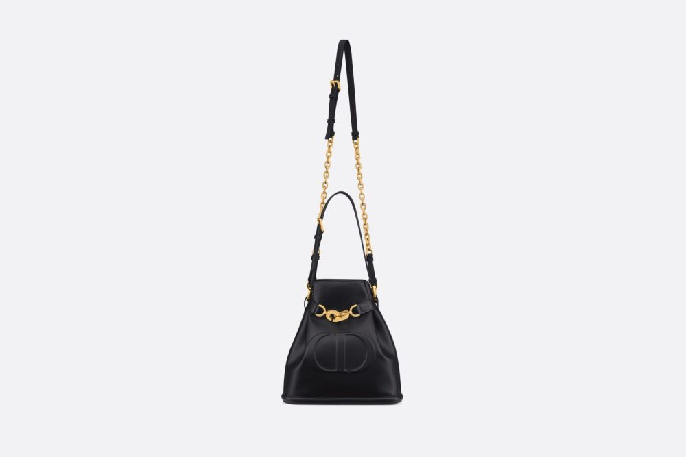 1:1 Replica Medium C'Est Dior Bag Black For Women M2271UBHA_M900 24cm/9.5Inches - Image 3
