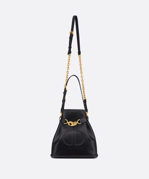 1:1 Replica Medium C'Est Dior Bag Black For Women M2271UBHA_M900 24cm/9.5Inches