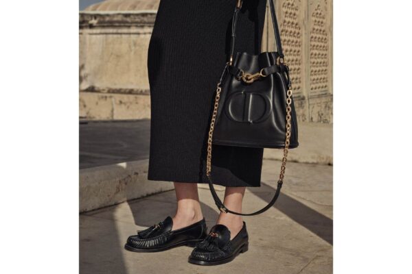 1:1 Replica Medium C'Est Dior Bag Black For Women M2271UBHA_M900 24cm/9.5Inches