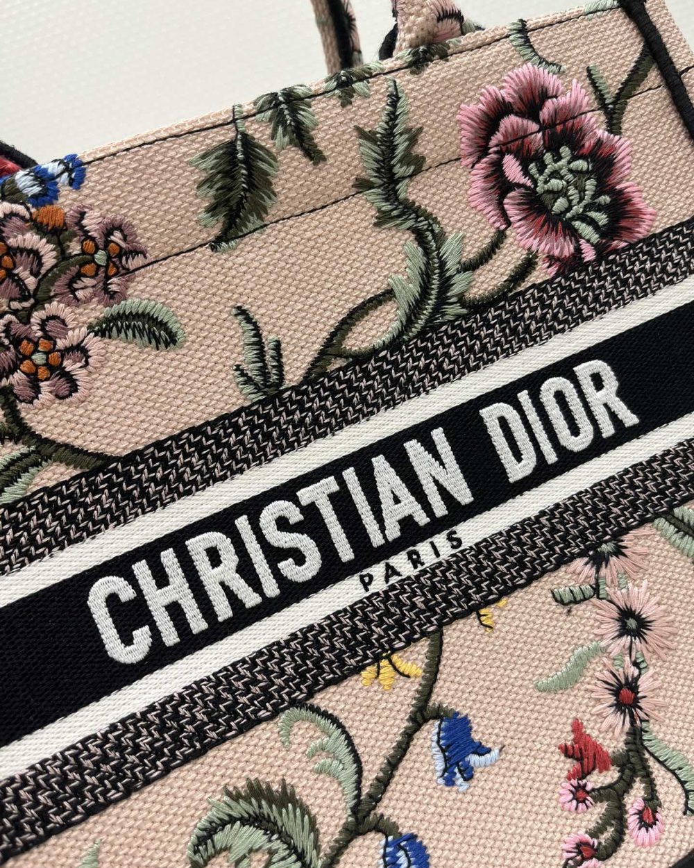 1:1 Replica Medium Dior Tote Bag Beige For Women 14in/ 36cm