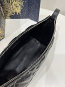 1:1 Replica Medium Diortravel Nomad Pouch Black/White For Women 8.5in/ 22cm S5554BMIG_M900