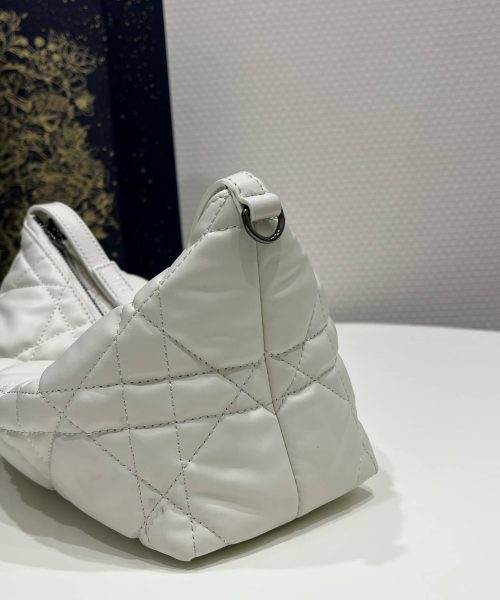 1:1 Replica Medium Diortravel Nomad Pouch Black/White For Women 8.5in/ 22cm S5554BMIG_M900