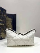 1:1 Replica Medium Diortravel Nomad Pouch Black/White For Women 8.5in/ 22cm S5554BMIG_M900