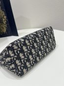 1:1 Replica Medium Diortravel Nomad Pouch Blue For Women 8.5in/ 22cm S5554OTZQ_M928