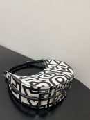 1:1 Replica Medium Nano Fendigraphy Hobo Bag Black And White For Women 11.5in/ 29cm