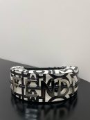 1:1 Replica Medium Nano Fendigraphy Hobo Bag Black And White For Women 11.5in/ 29cm