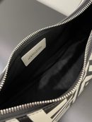 1:1 Replica Medium Nano Fendigraphy Hobo Bag Black And White For Women 11.5in/ 29cm