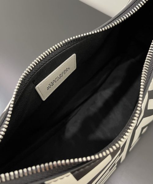 1:1 Replica Medium Nano Fendigraphy Hobo Bag Black And White For Women 11.5in/ 29cm