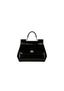 Medium Sicily Bag In Polished Black For Women BB6002AI41380999