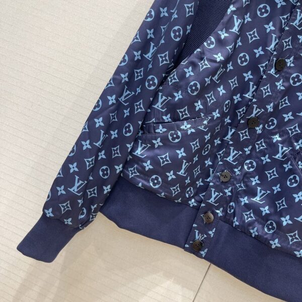 Midnight Monogram Jacket Blue For Women