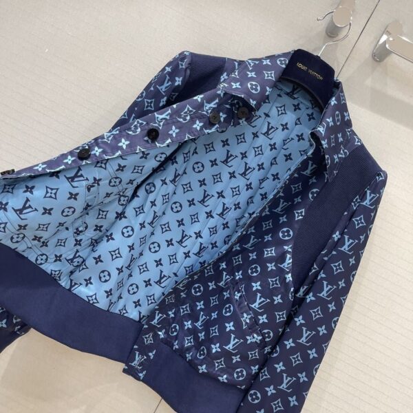Midnight Monogram Jacket Blue For Women