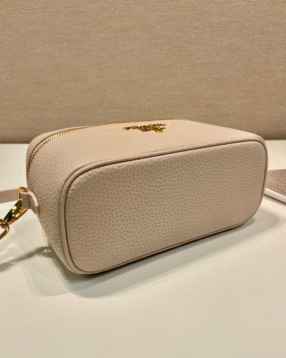 Mini Bag In Beige For Women 7.1in/ 18cm 1BH202_2DKV_F0GCN_V_OOM