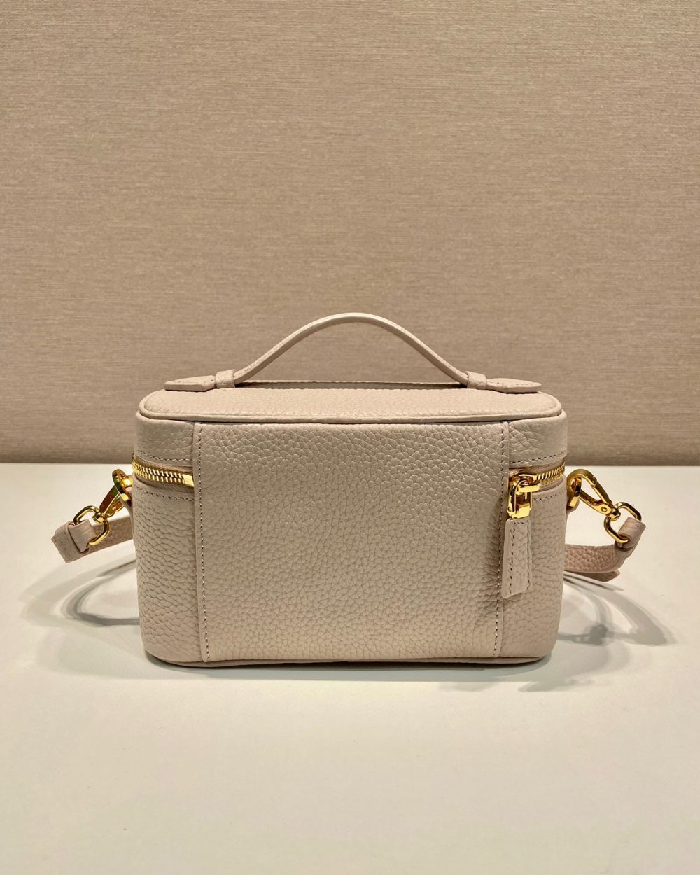 Mini Bag In Beige For Women 7.1in/ 18cm 1BH202_2DKV_F0GCN_V_OOM