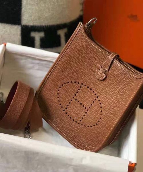 1:1 Replica Mini Evelyne Bag Green Khaki/White/Black/Brown For Women 18cm / 7in