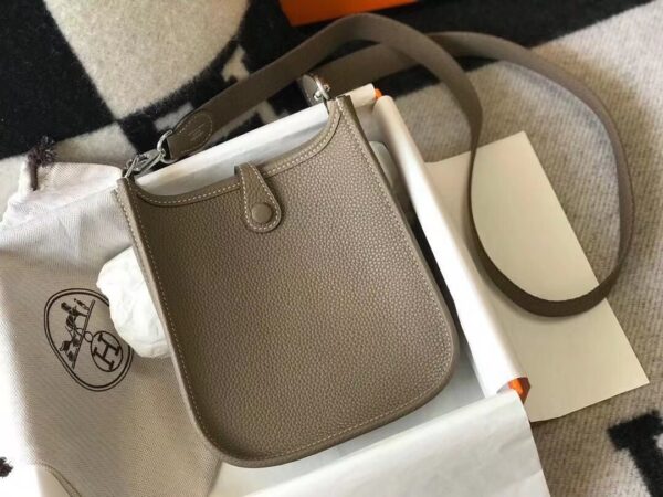1:1 Replica Mini Evelyne Bag Green Khaki/White/Black/Brown For Women 18cm / 7in