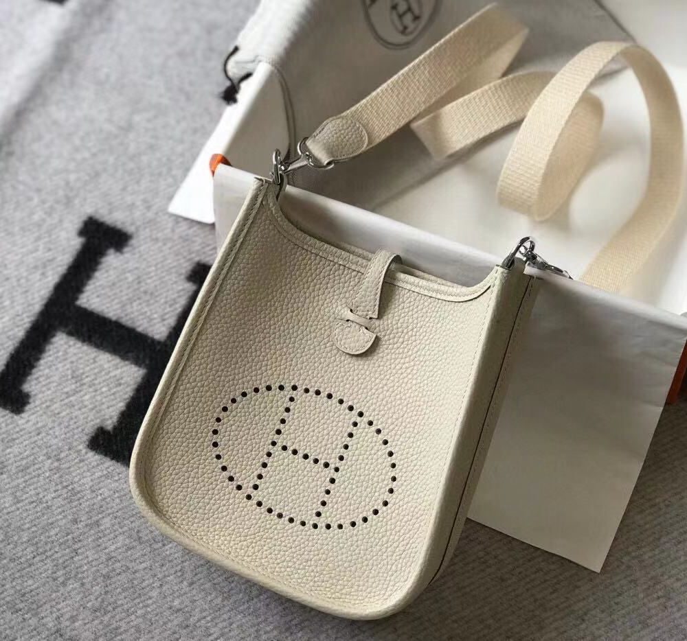 1:1 Replica Mini Evelyne Bag Green Khaki/White/Black/Brown For Women 18cm / 7in