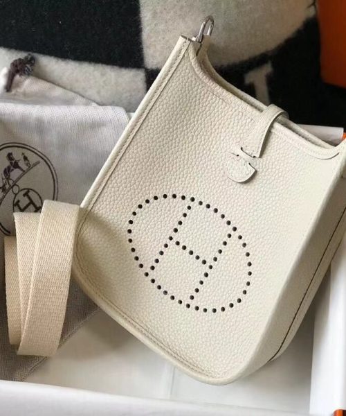 1:1 Replica Mini Evelyne Bag Green Khaki/White/Black/Brown For Women 18cm / 7in