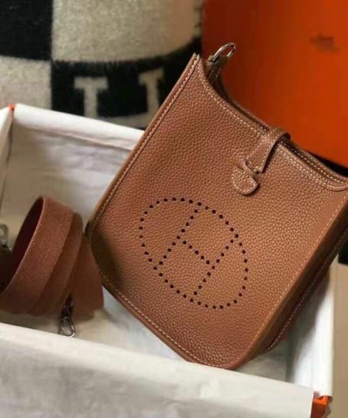 1:1 Replica Mini Evelyne Bag Green Khaki/White/Black/Brown For Women 18cm / 7in