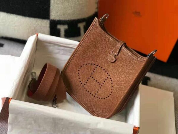 1:1 Replica Mini Evelyne Bag Green Khaki/White/Black/Brown For Women 18cm / 7in