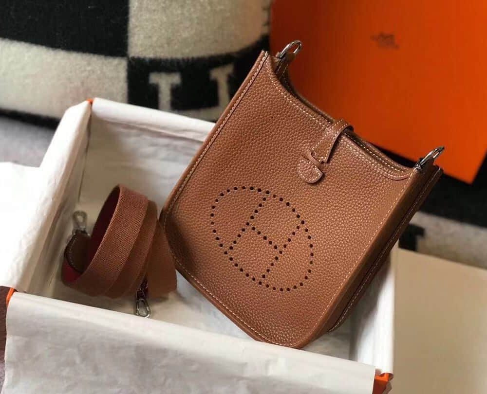 1:1 Replica Mini Evelyne Bag Green Khaki/White/Black/Brown For Women 18cm / 7in