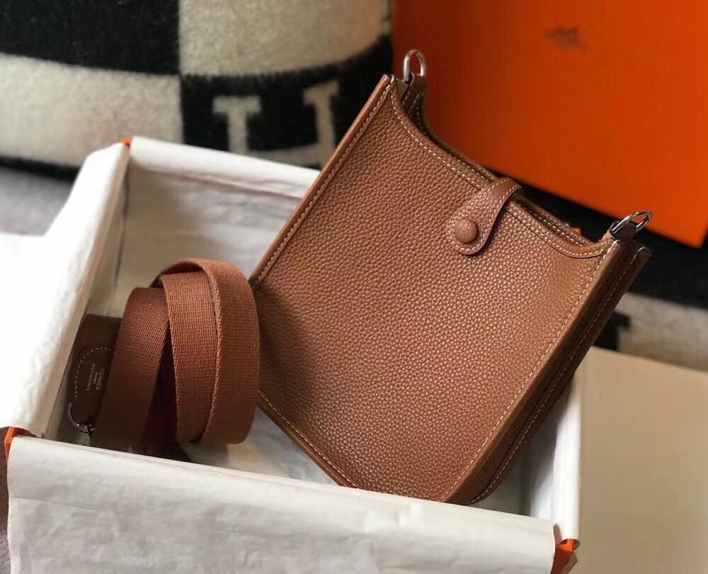 1:1 Replica Mini Evelyne Bag Green Khaki/White/Black/Brown For Women 18cm / 7in