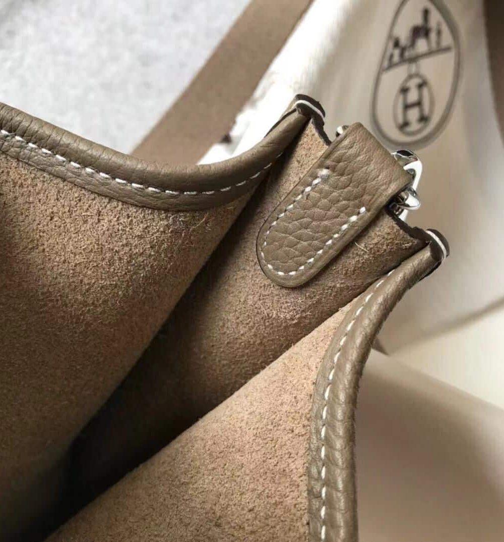 1:1 Replica Mini Evelyne Bag Green Khaki/White/Black/Brown For Women 18cm / 7in