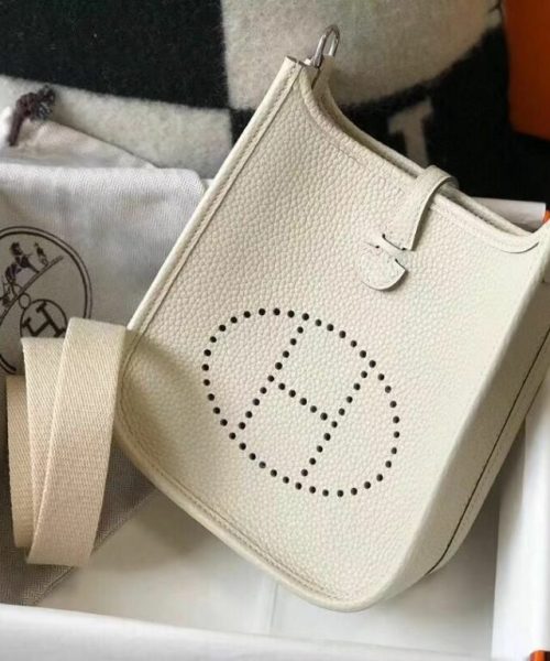 1:1 Replica Mini Evelyne Bag Green Khaki/White/Black/Brown For Women 18cm / 7in