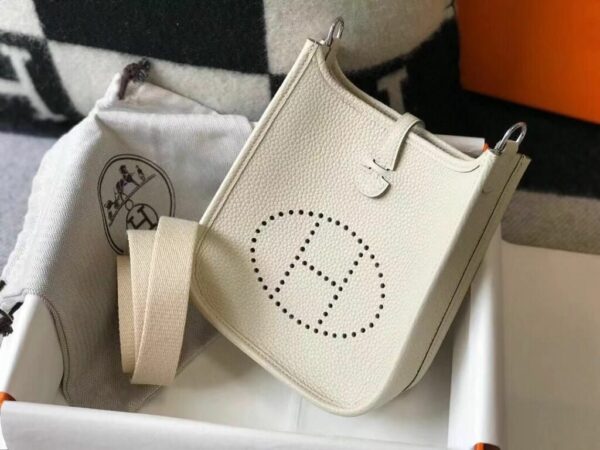 1:1 Replica Mini Evelyne Bag Green Khaki/White/Black/Brown For Women 18cm / 7in
