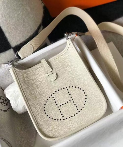 1:1 Replica Mini Evelyne Bag Green Khaki/White/Black/Brown For Women 18cm / 7in