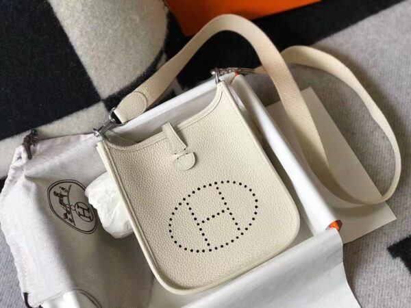 1:1 Replica Mini Evelyne Bag Green Khaki/White/Black/Brown For Women 18cm / 7in