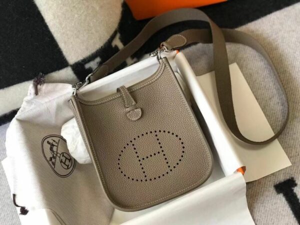 1:1 Replica Mini Evelyne Bag Green Khaki/White/Black/Brown For Women 18cm / 7in