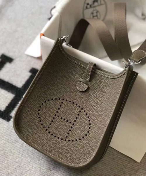 1:1 Replica Mini Evelyne Bag Green Khaki/White/Black/Brown For Women 18cm / 7in