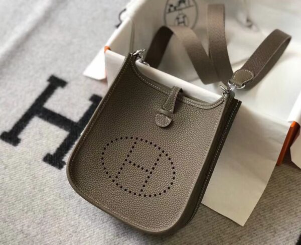 1:1 Replica Mini Evelyne Bag Green Khaki/White/Black/Brown For Women 18cm / 7in