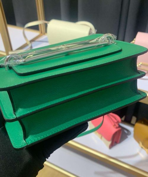 1:1 Replica Mini Evercolor Sac Roulis 19 Black/Green/Purple/Light Pink For Women 19cm / 7.4in
