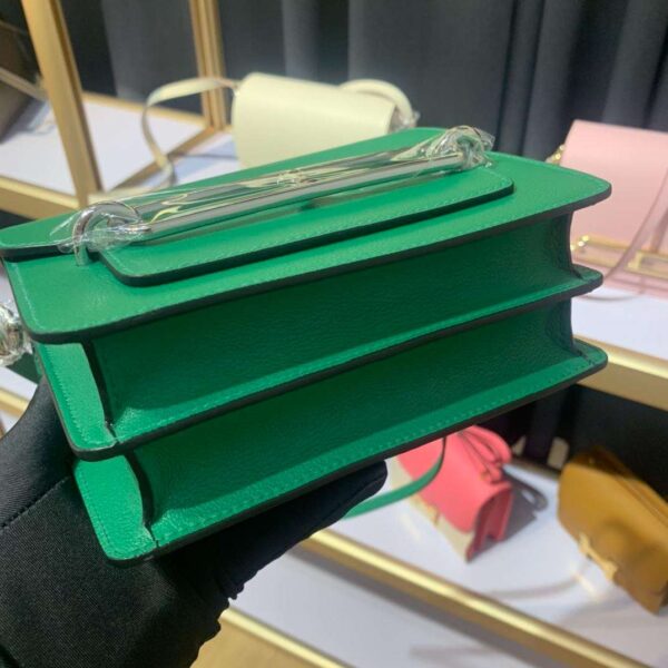 1:1 Replica Mini Evercolor Sac Roulis 19 Black/Green/Purple/Light Pink For Women 19cm / 7.4in